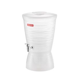 VEVOR Beverage Dispenser, 2.64 Gallon Drink Dispenser for Parties, Plastic Juice Dispensers with Spigot Ice Chamber