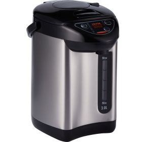 VEVOR Hot Water Dispenser, Adjustable 4 Temperatures Water Boiler and Warmer, 304 Stainless Steel Countertop Water Heater, 3-Way Dispense for Tea